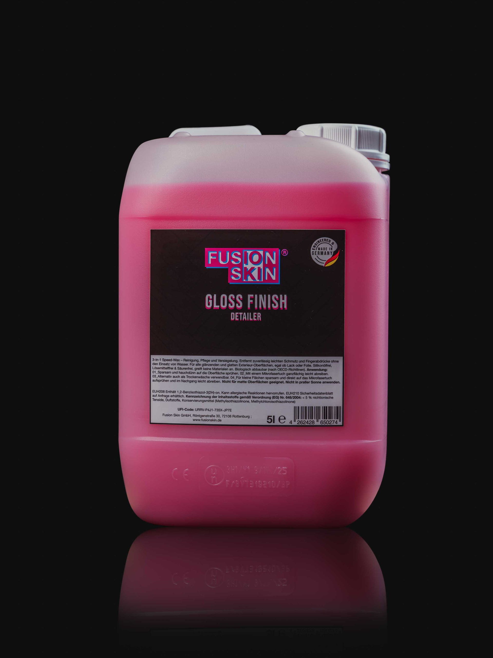 Gloss finish