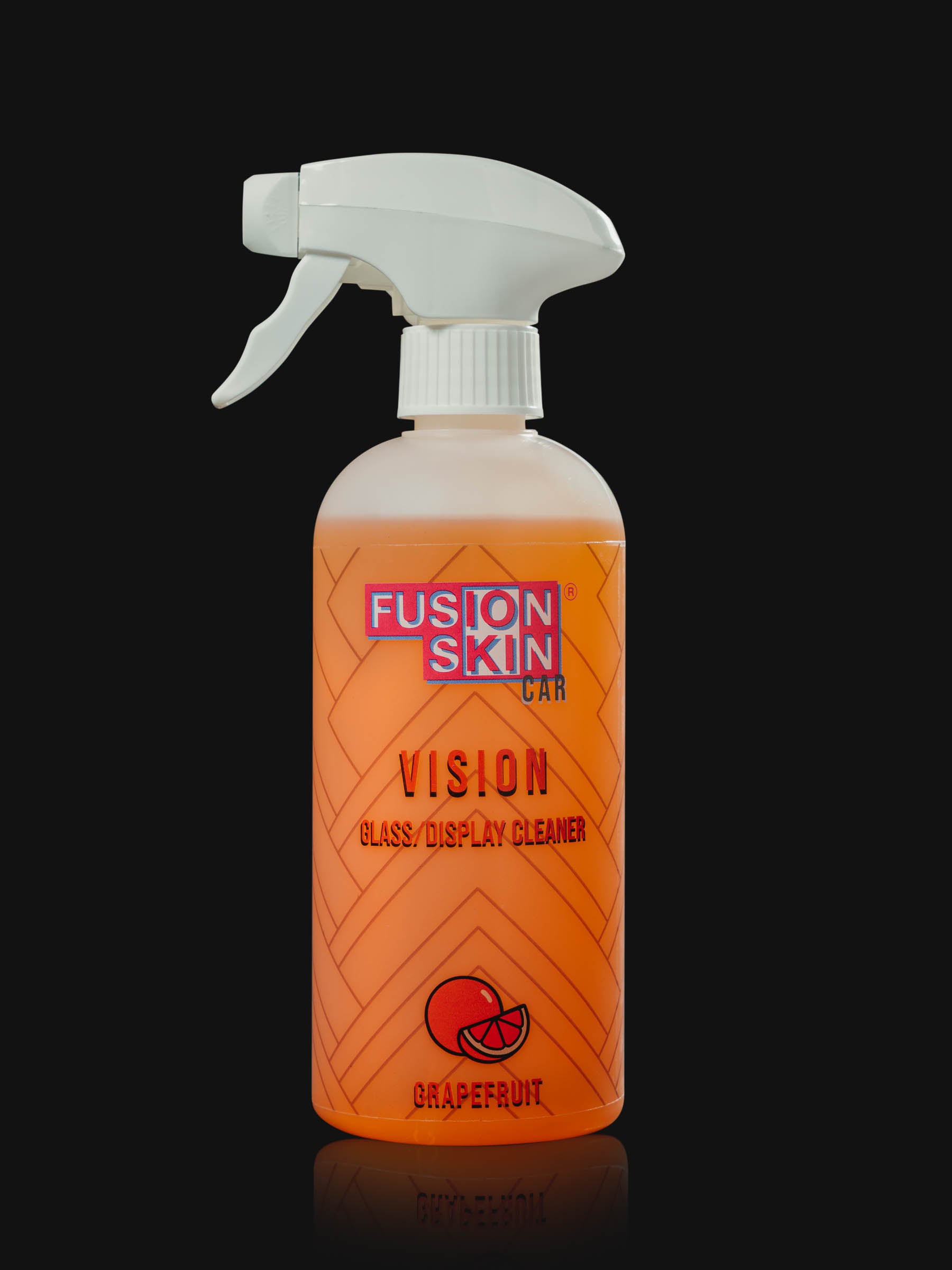Vision Glasreiniger – Streifenfrei für Auto, Scheiben & Displays –  von Fusion Skin